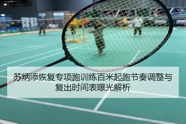 苏炳添恢复专项跑训练百米起跑节奏调整与复出时间表曝光解析